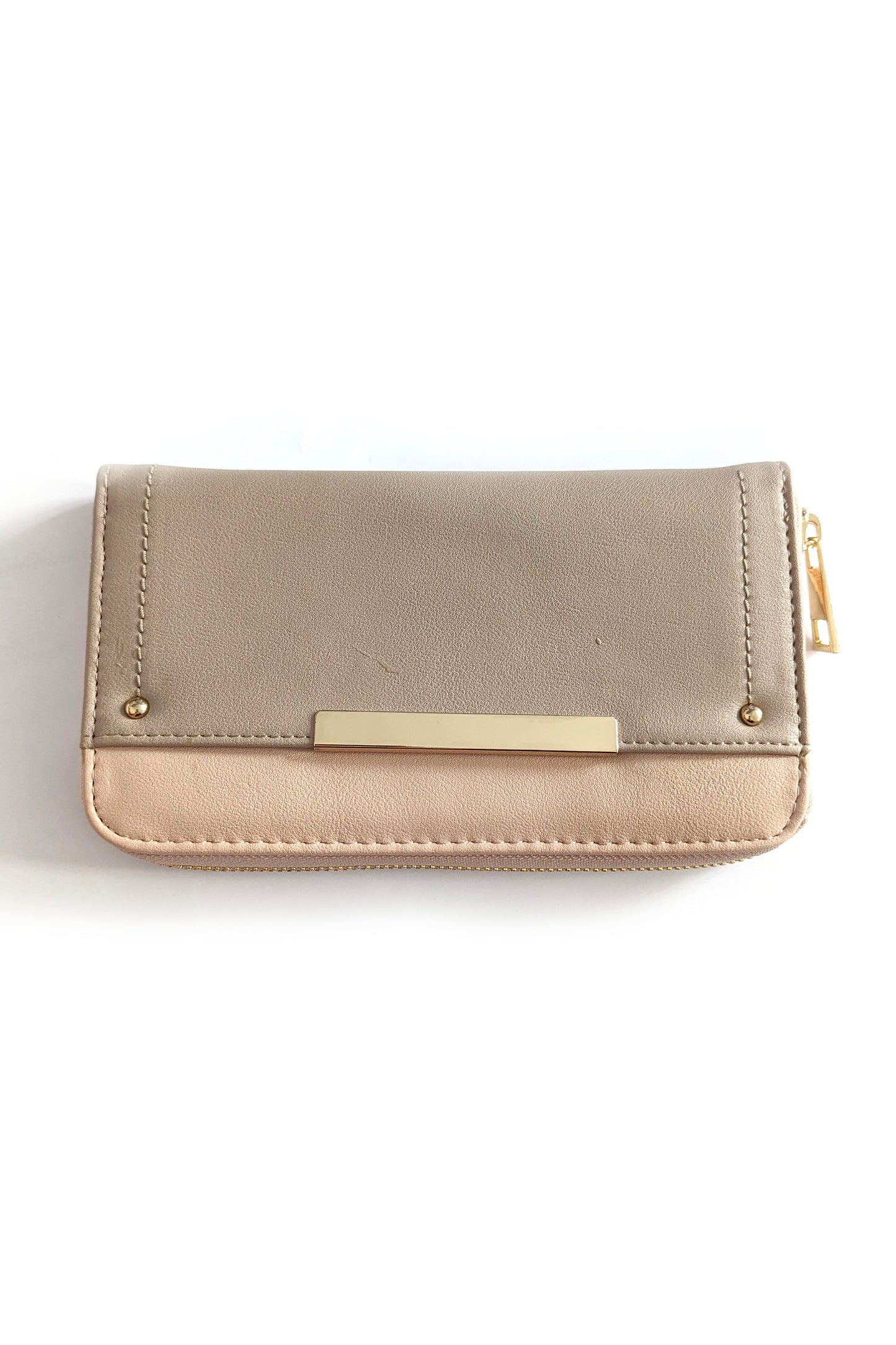 Nude Contrast Purse