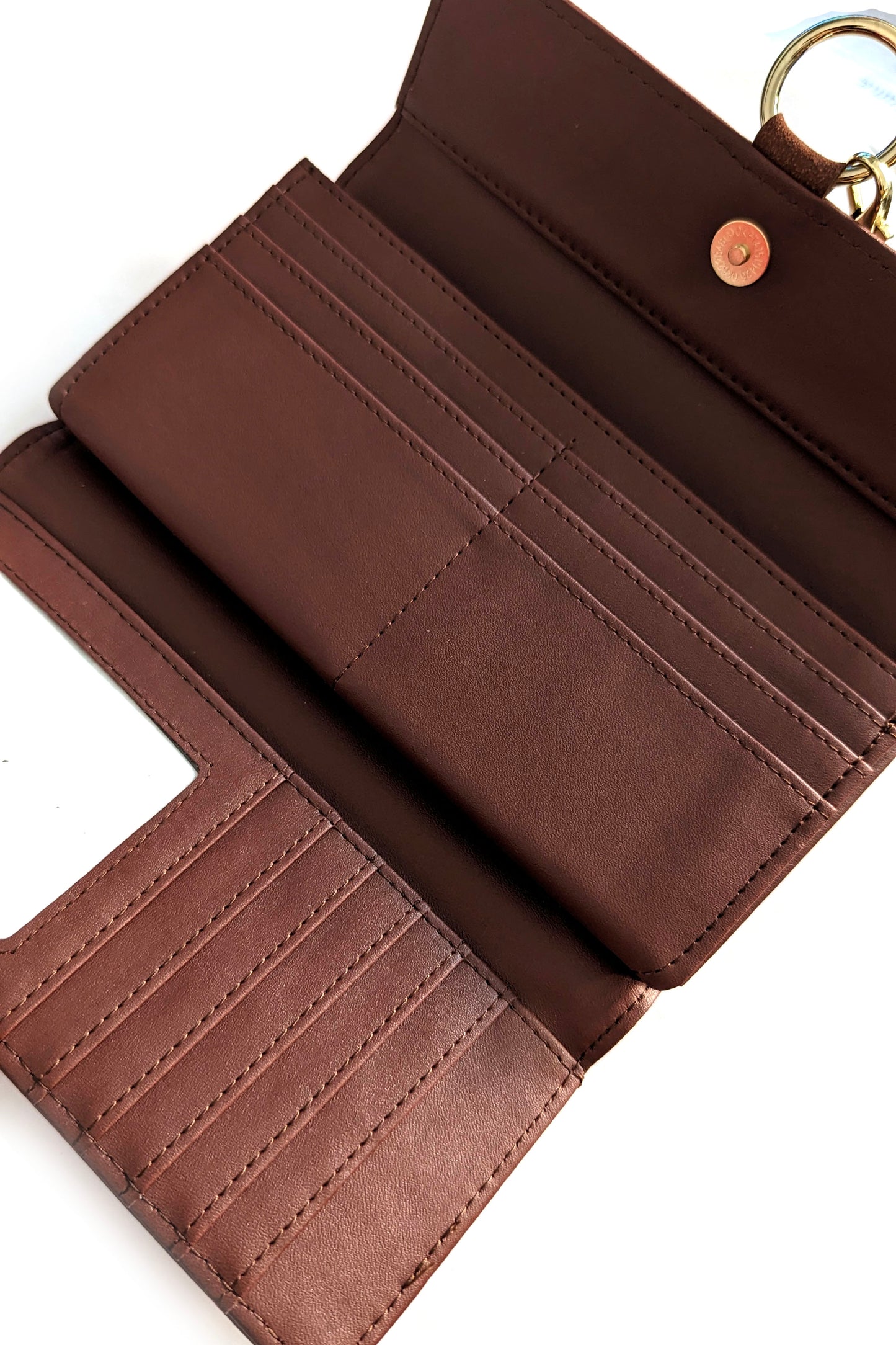 Coffee Brown Chain Purse