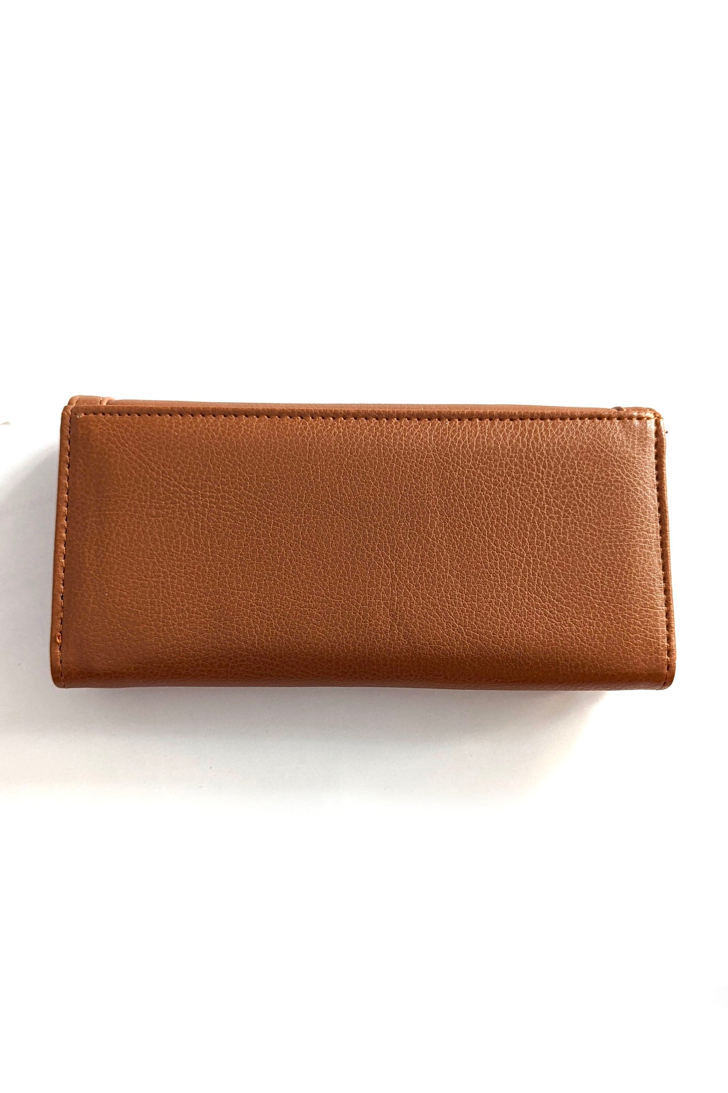 Tan Laser Cut Purse