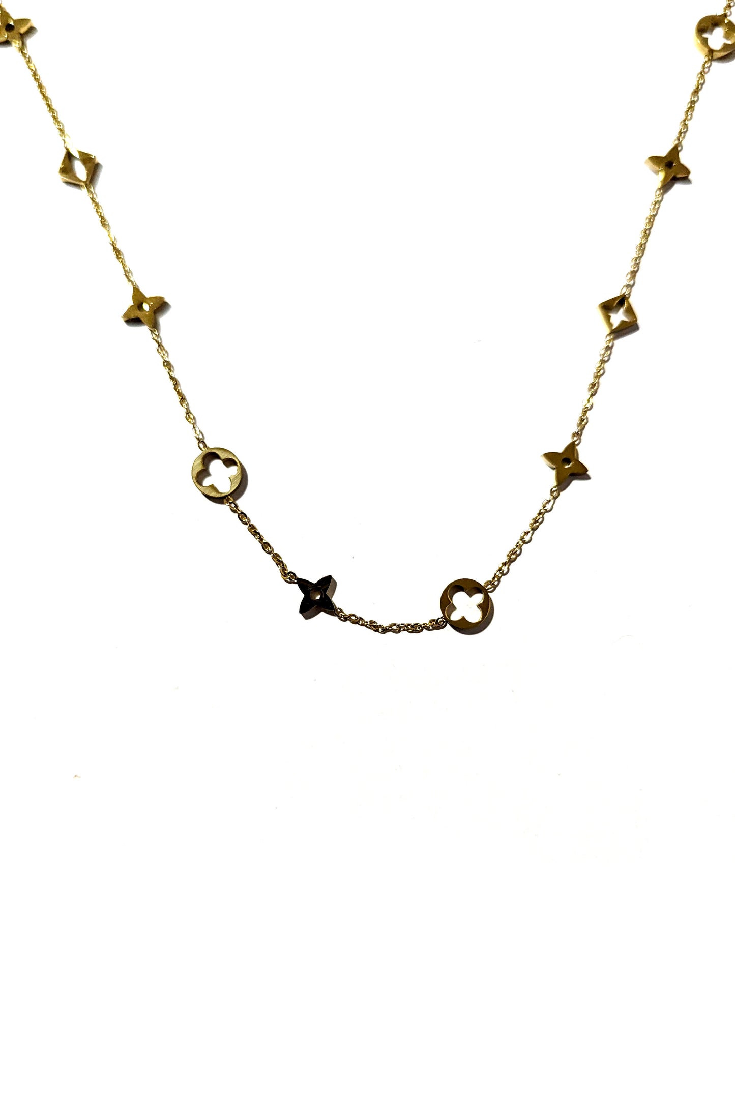 Gold Clover Necklace