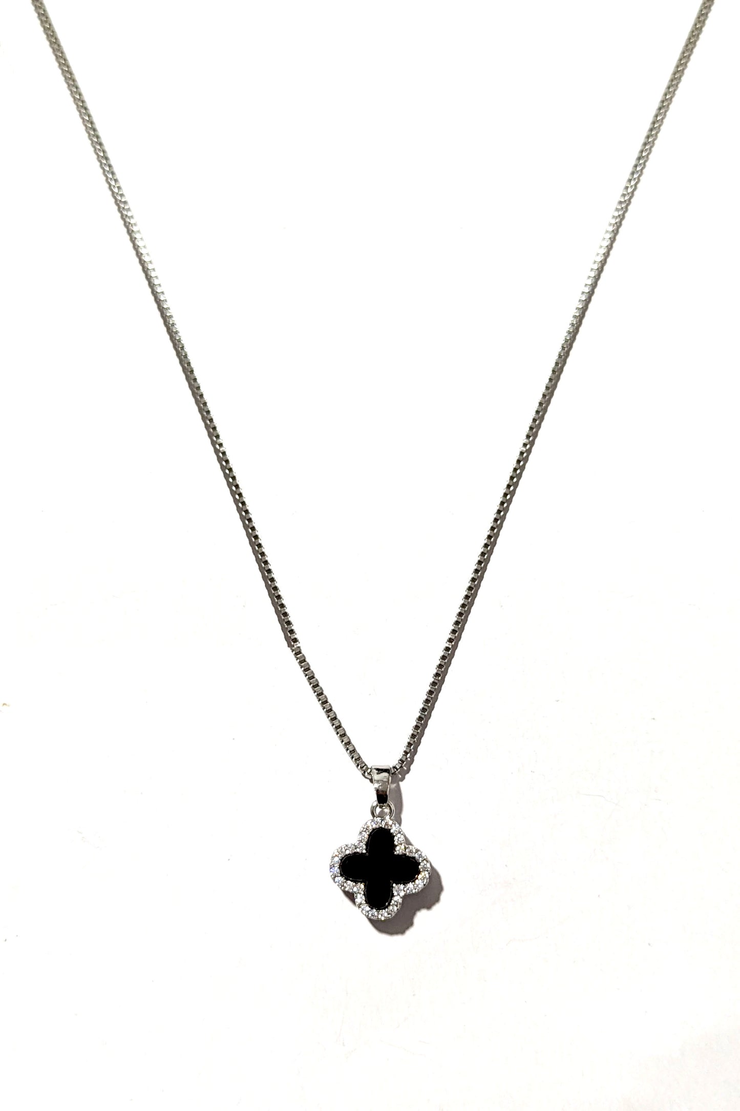 2 Colour Clover Necklace