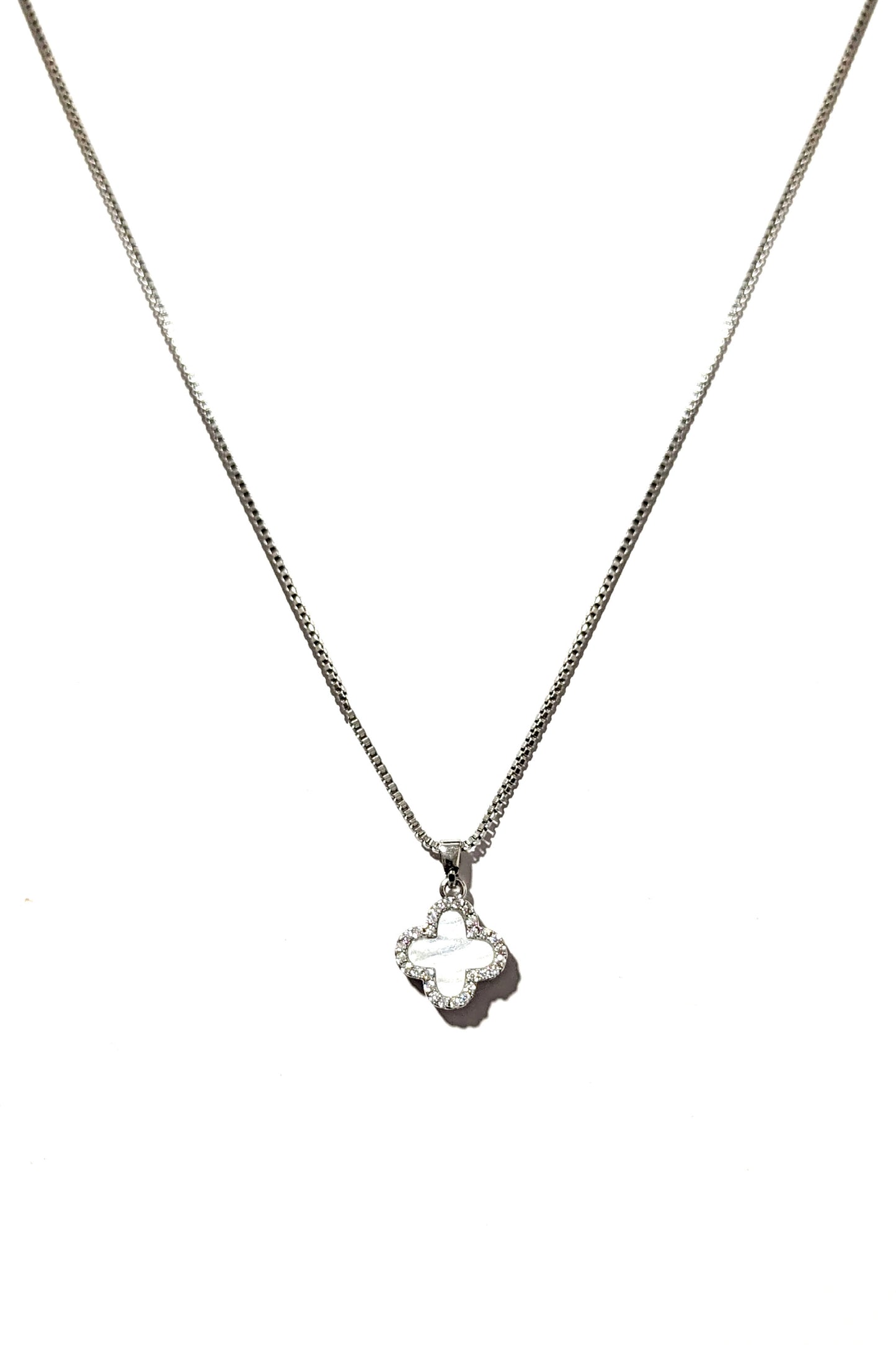 2 Colour Clover Necklace