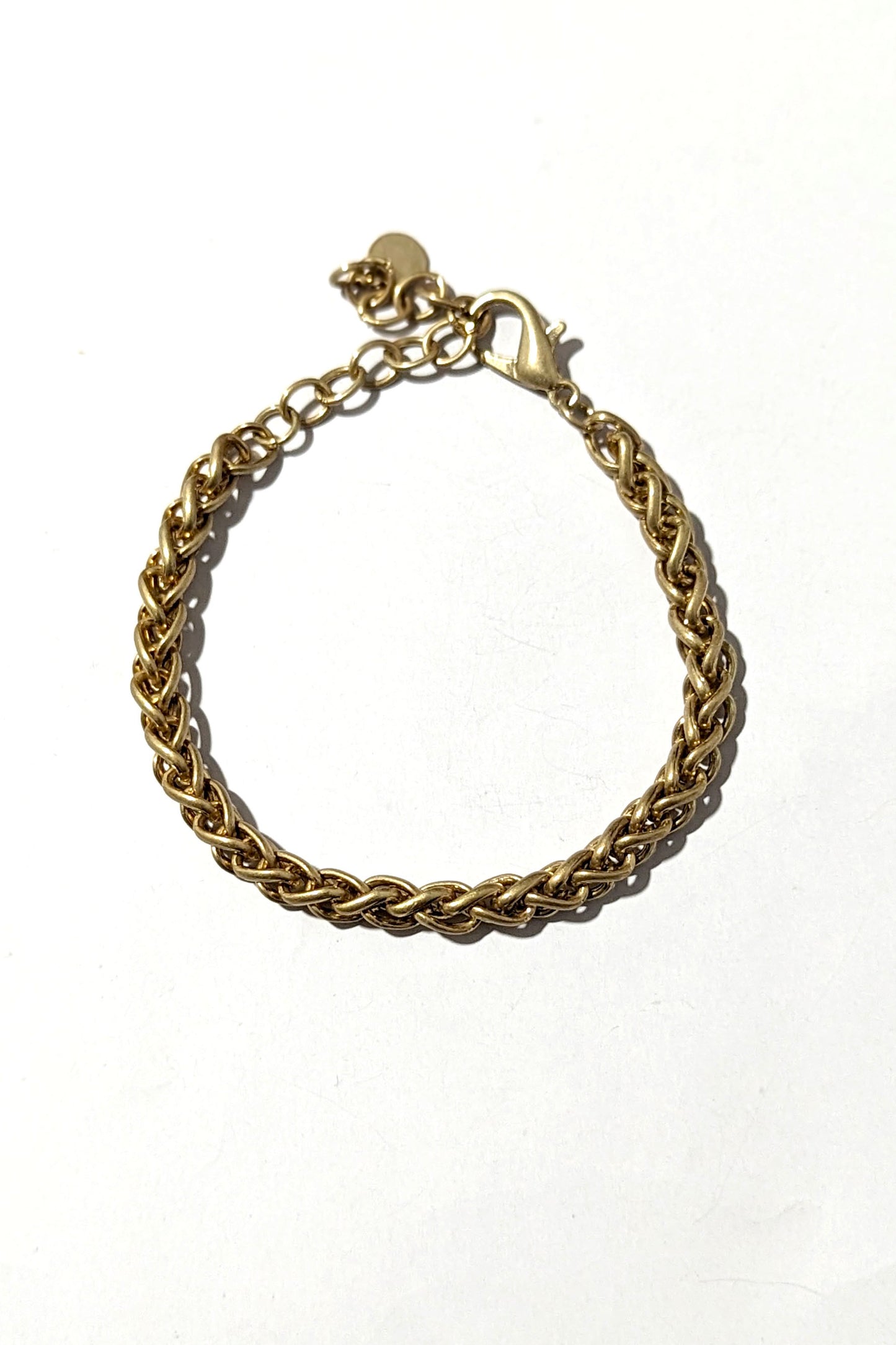 Gold Rope Chain Bracelet