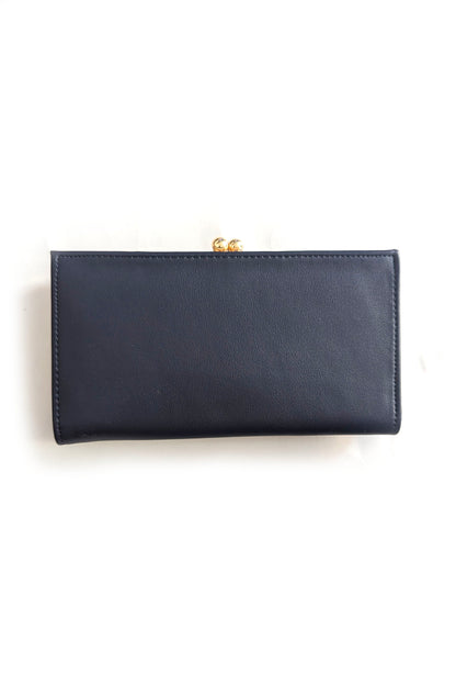 Navy Crystal Purse