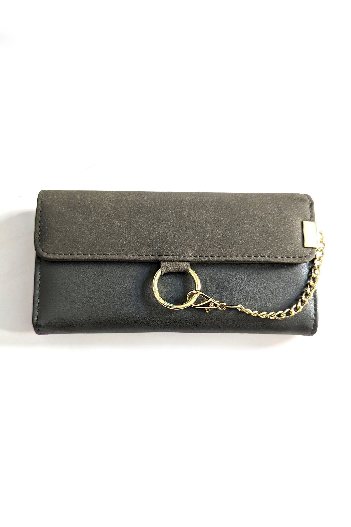 Dark Grey Chain Purse