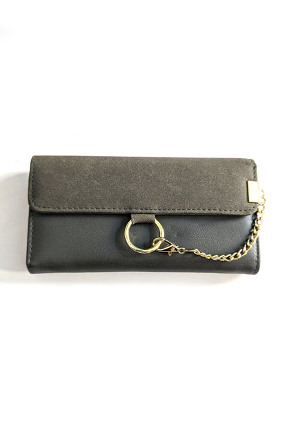 Dark Grey Chain Purse