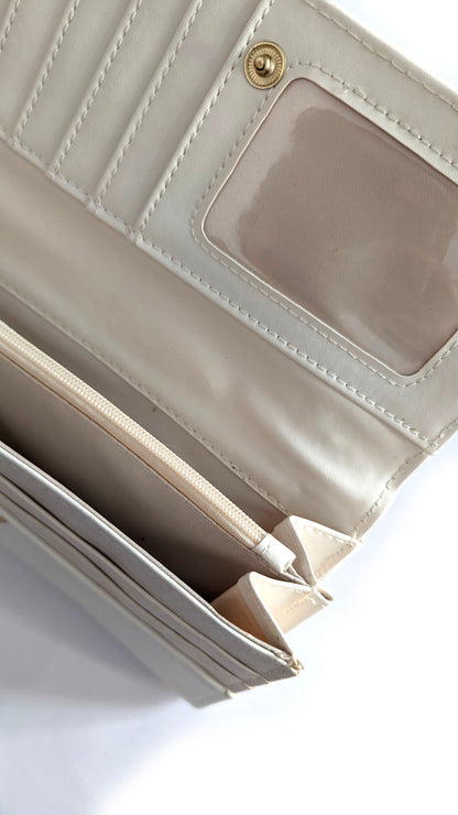Off-White Crystal Purse