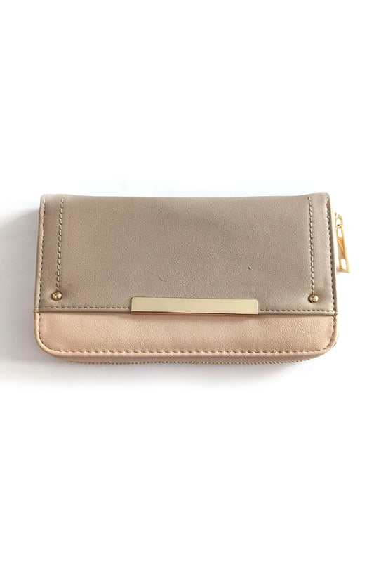 Nude Contrast Purse