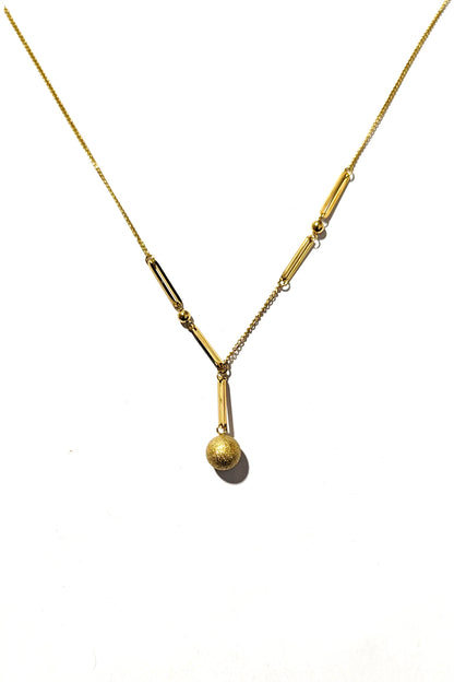 Gold Geometric Necklace