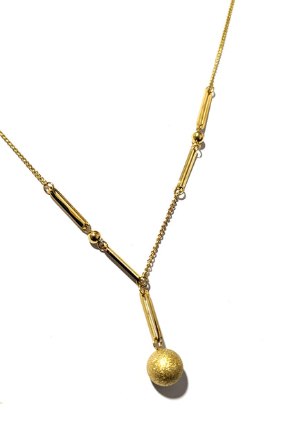 Gold Geometric Necklace