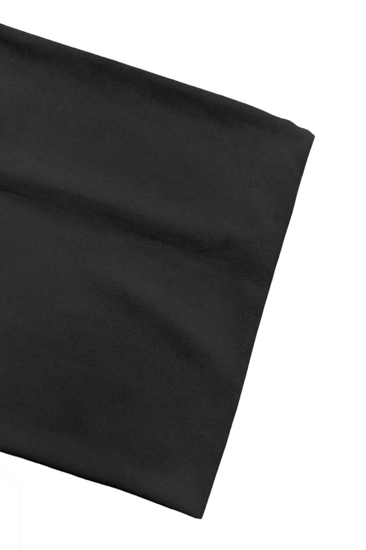 Black Chiffon Scarf