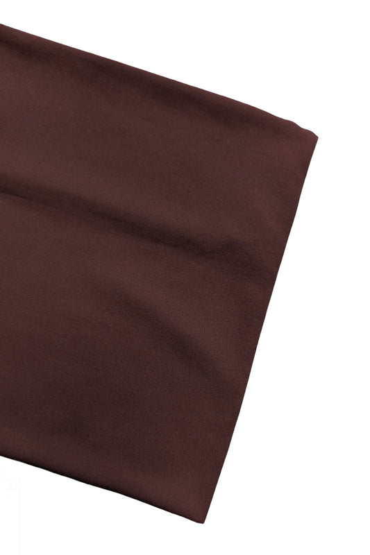 Brown Chiffon Scarf
