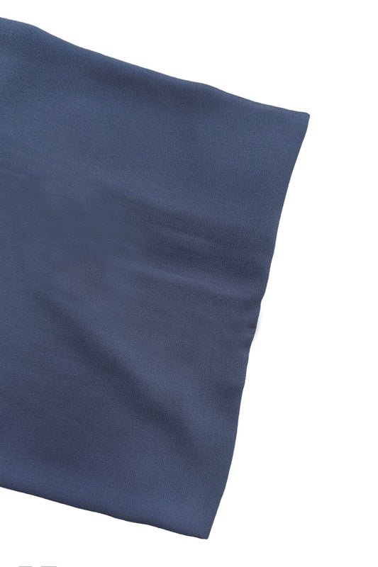 Denim Chiffon Scarf