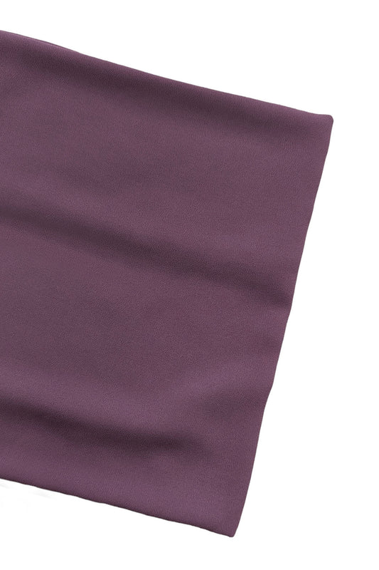 Dusty Purple Chiffon Scarf