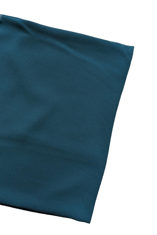 Dark Teal Purple Chiffon Scarf