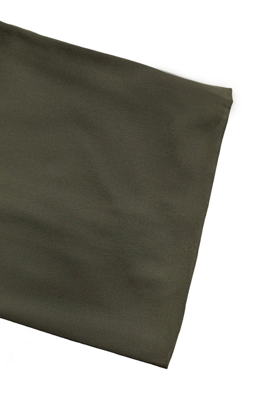 Khaki Chiffon Scarf