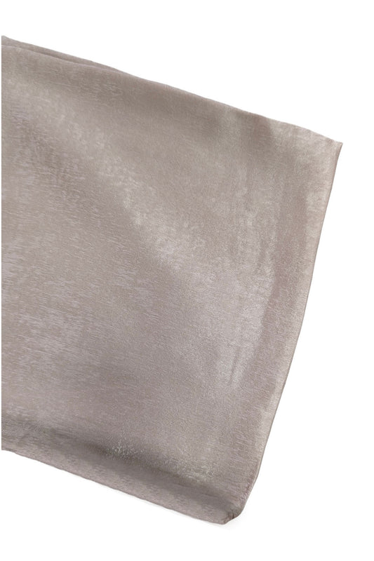 Latte Velvet Textured Scarf