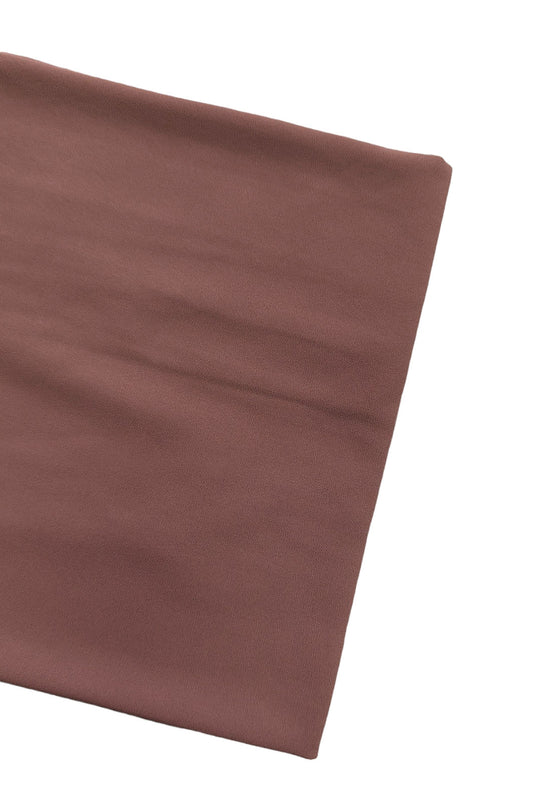 Light Brown Chiffon Scarf
