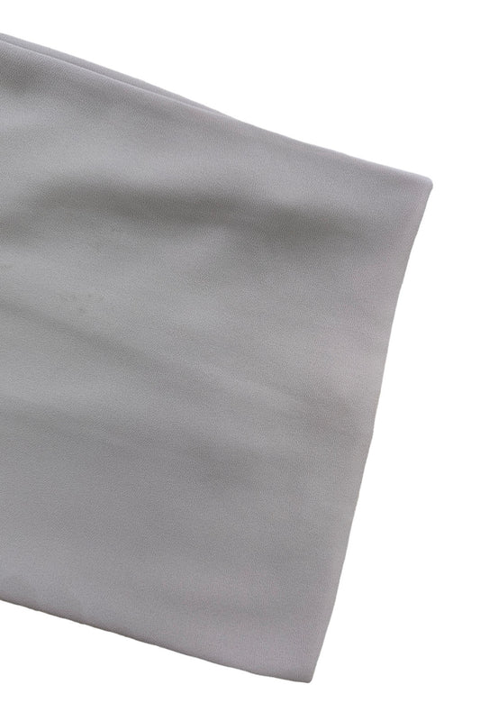 Light Grey Chiffon Scarf