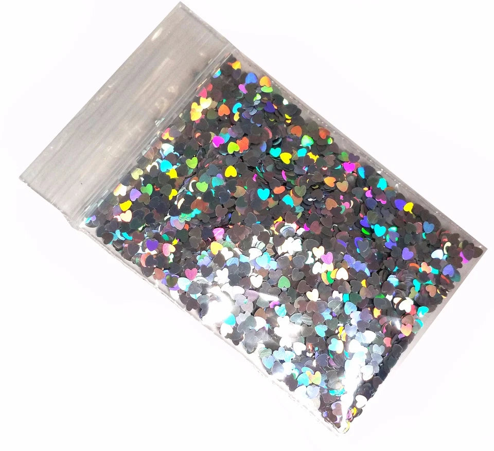 3mm Hearts Sequins