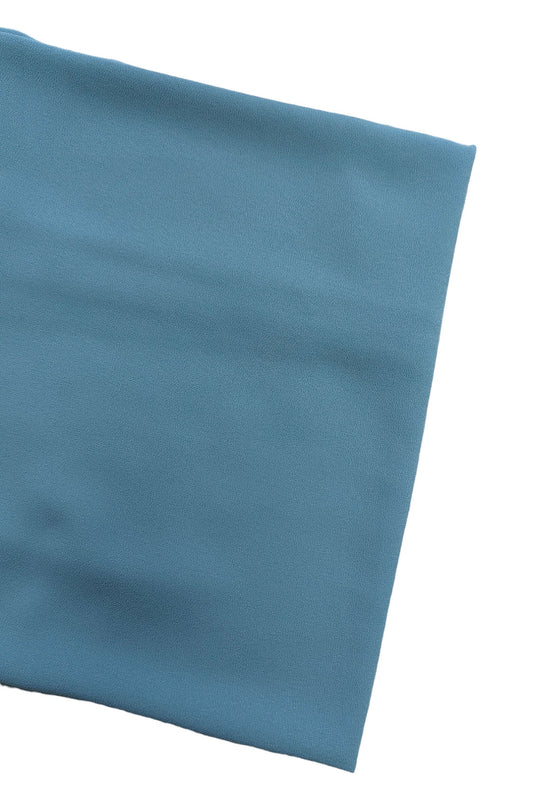 Turkish Blue Chiffon Scarf